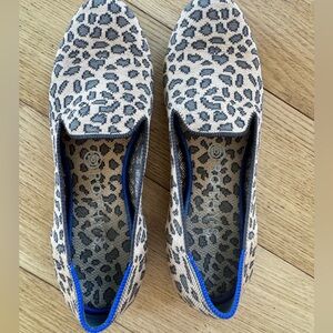Rothy’s Leopard Loafers Size 8.5